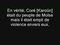 La vie de moïse dans le Coran [16] L’histoire de Coré (Karoun)